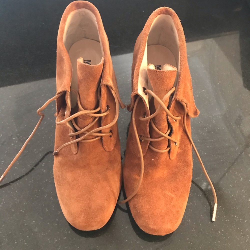 Michael Kors suede booties